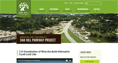 Desktop Screenshot of oakhillparkway.com